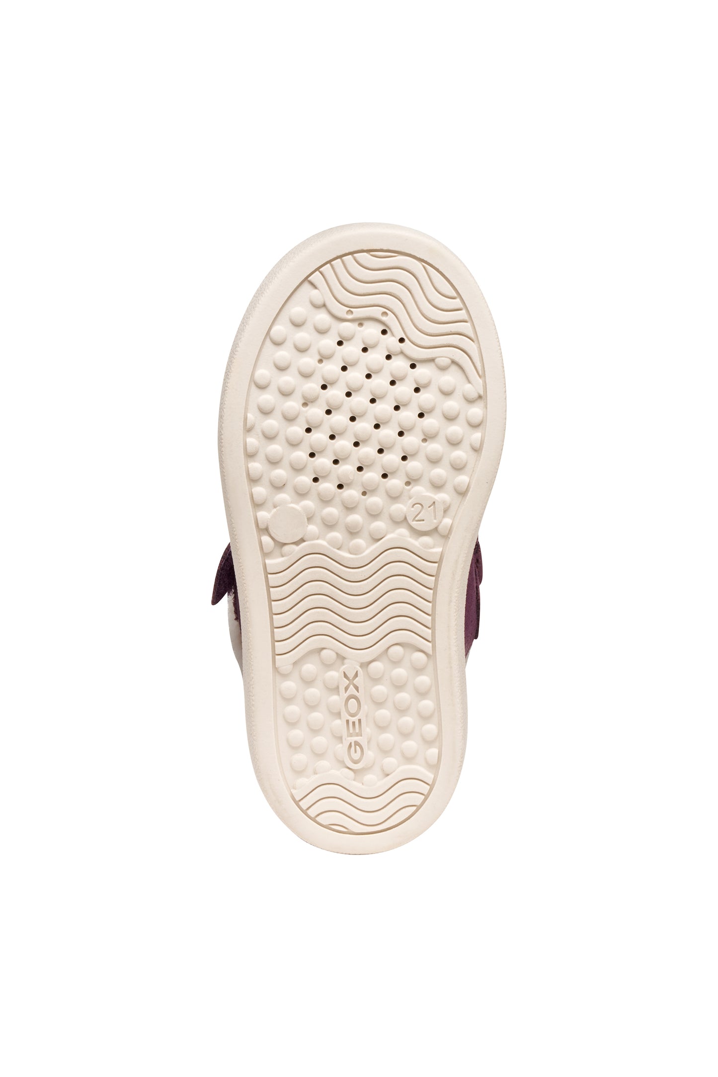 Nashik Toddler Girls Waterproof Violet Leather High Top Boot