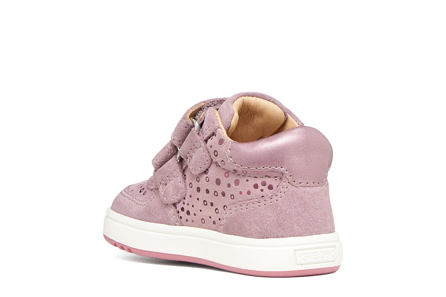 Baby Biglia Dark Pink Nubuk Leather First Shoe