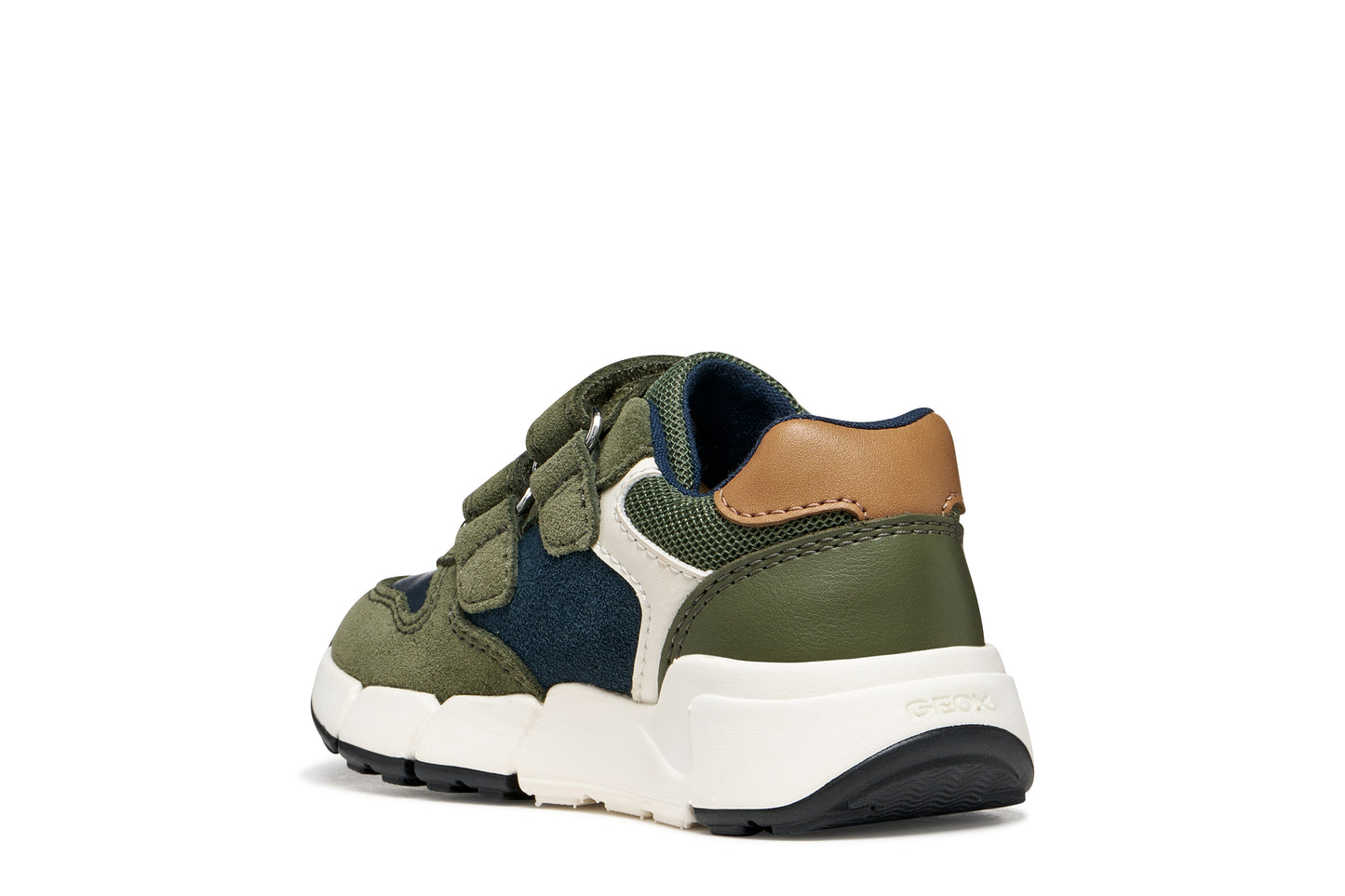 Flexyper Mini Baby Boys Musk/Cognac Low Top Trainer