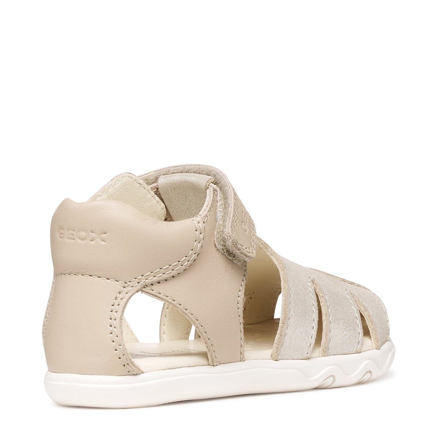 Baby Steppieup Barefoot Beige Leather Sandal