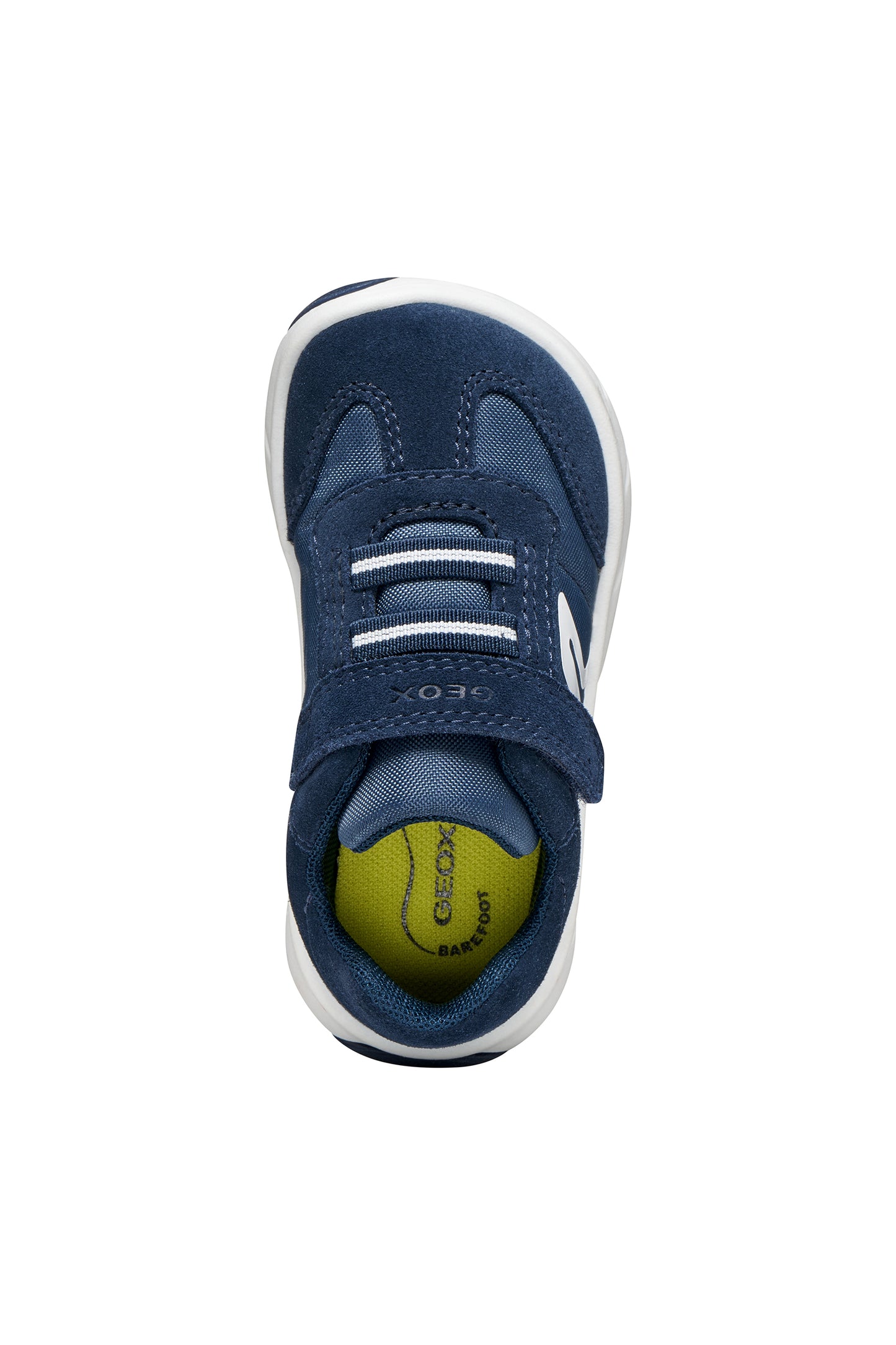 Foot-Run Navy/White Toddlers Barefoot Trainer