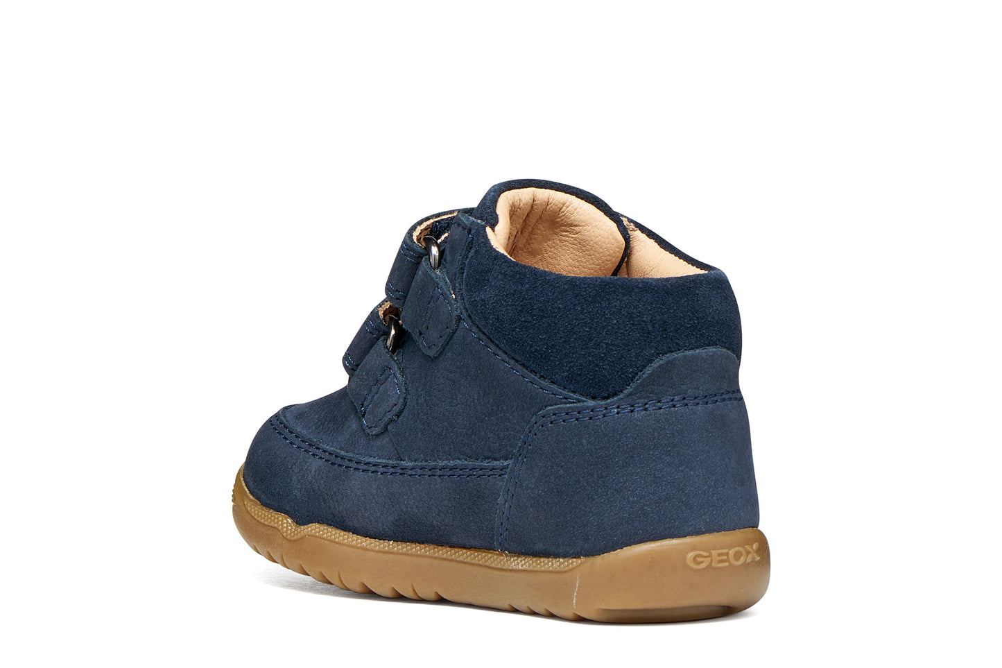 Baby Macchia Navy Leather Toddler Boot