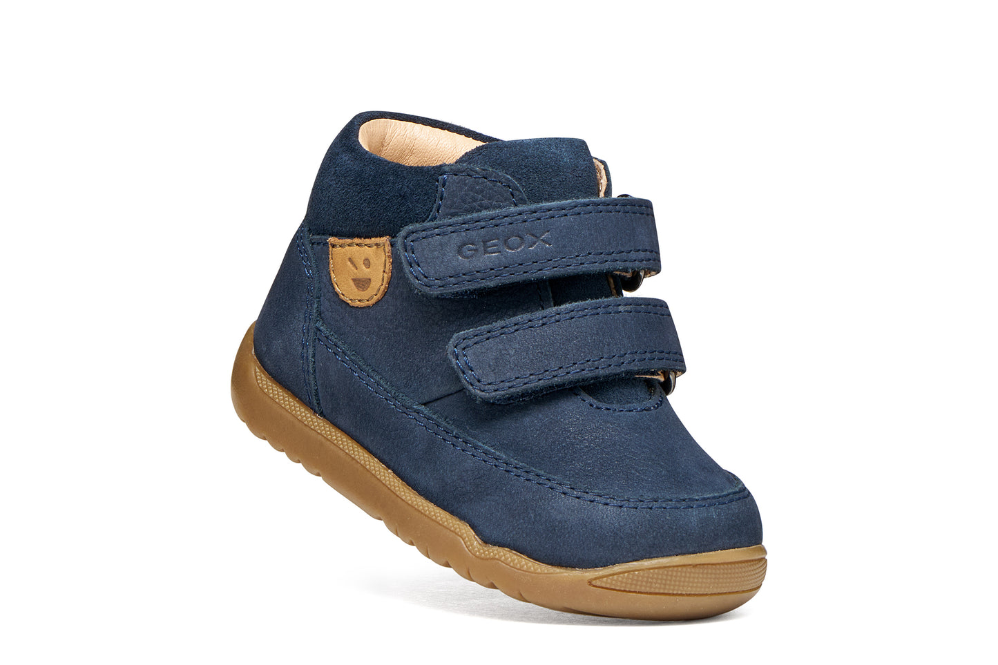 Baby Macchia Navy Leather Toddler Boot