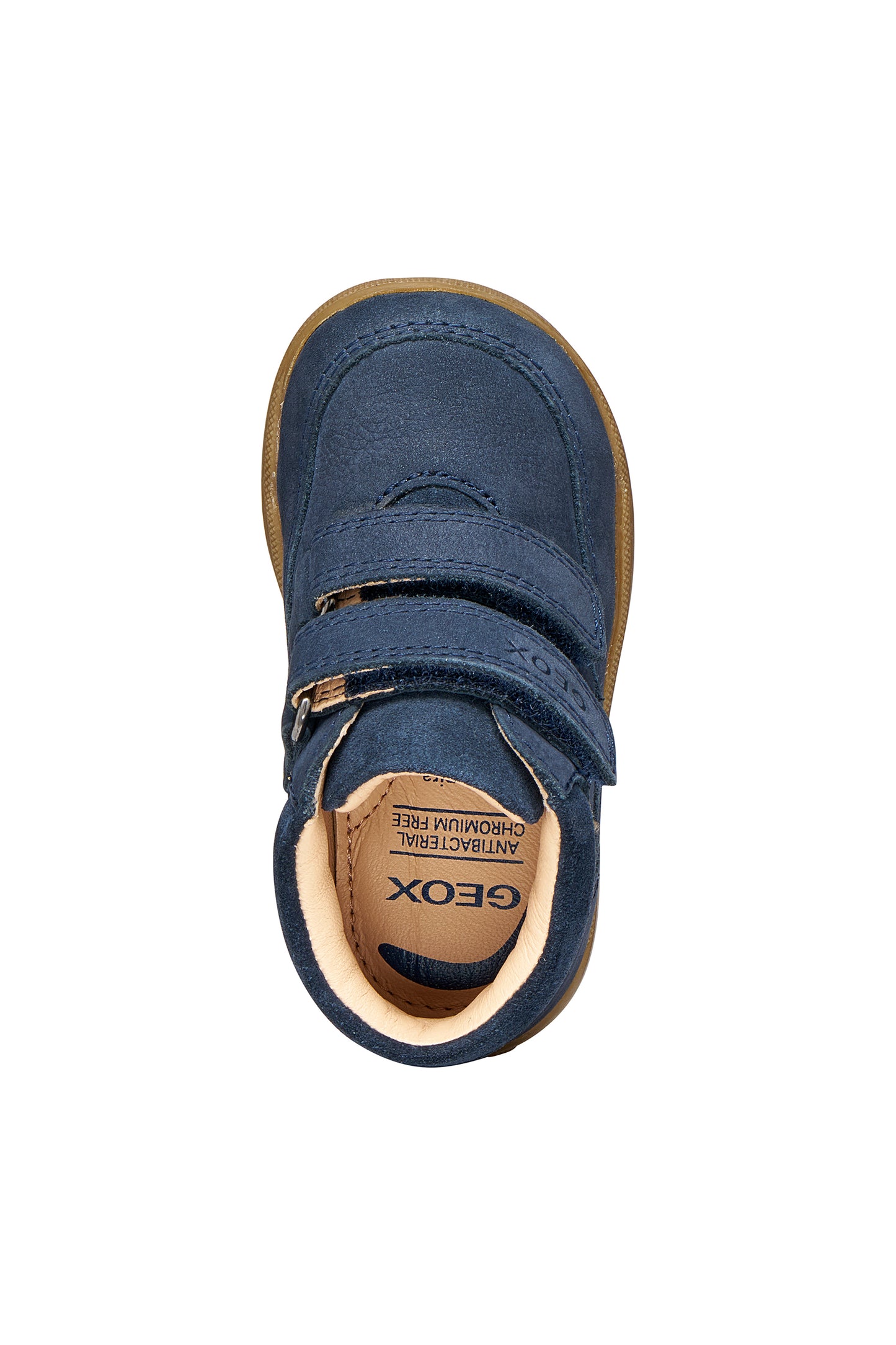 Baby Macchia Navy Leather Toddler Boot