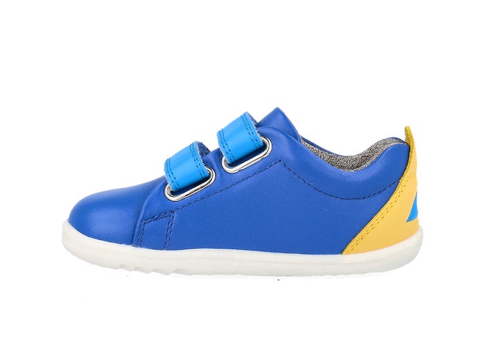 SU Grass Court Shoe in Azure Blue WithAnd Pineapple Leather