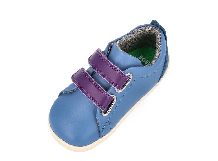 SU Grass Court Shoe in Elemental Blue And Purple Leather