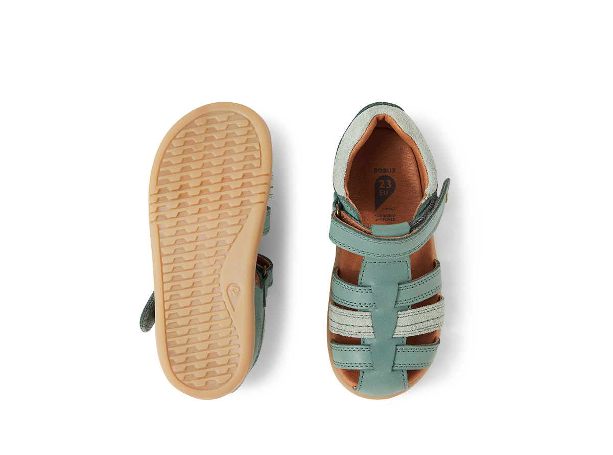 IW Roam Sandal in Iceberg Green Leather