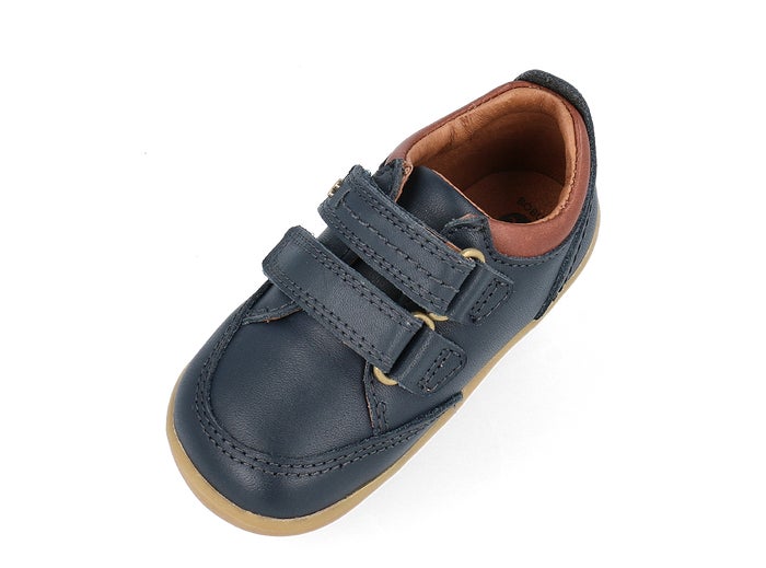 SU Timber Low Navy Leather First Shoe