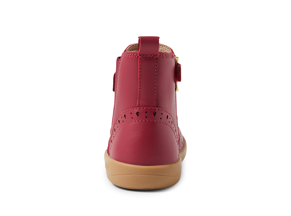 IW Billie Tibetan Red Leather Brogued Jodhpur Boot