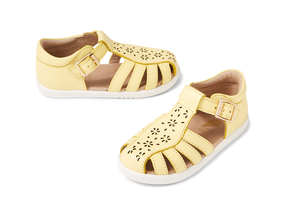 IW Chelsea Sandal in Banana Yellow Leather