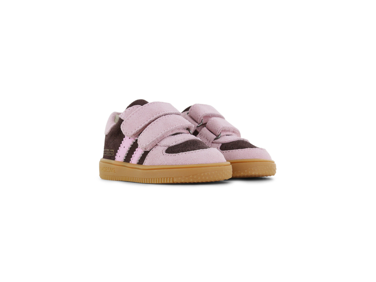 Pink/Brown Suede Sneaker