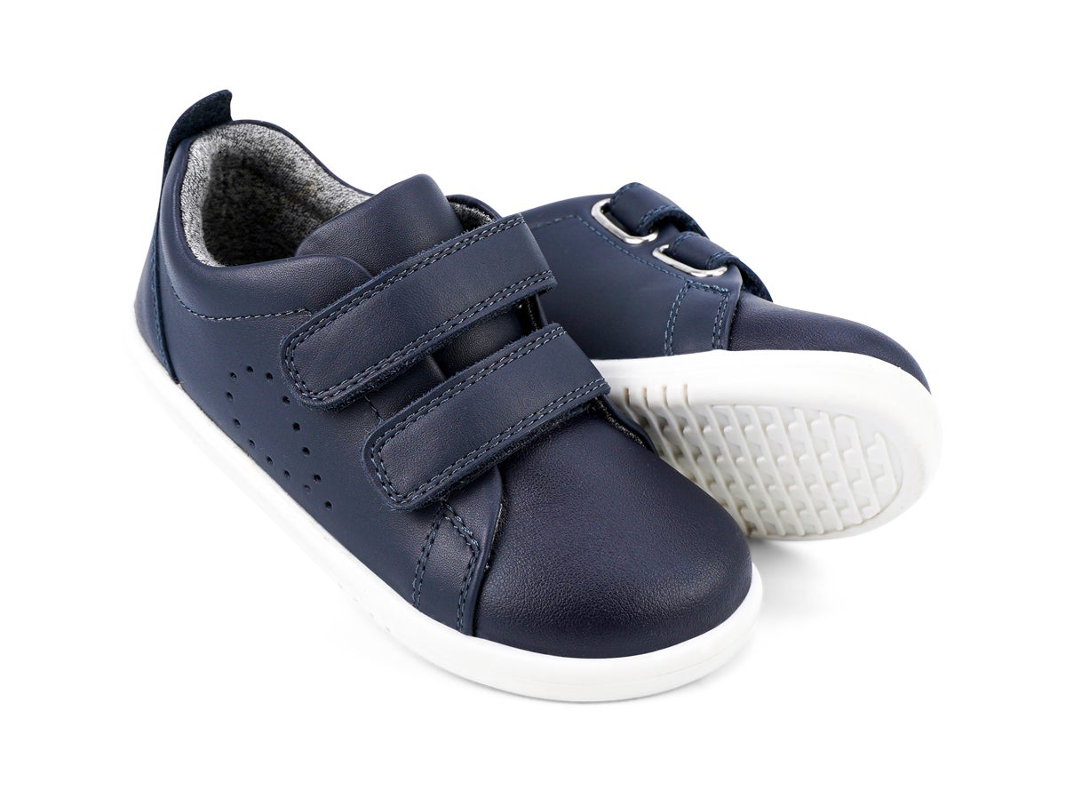 IW Grass Court Shoe in Navy Leather