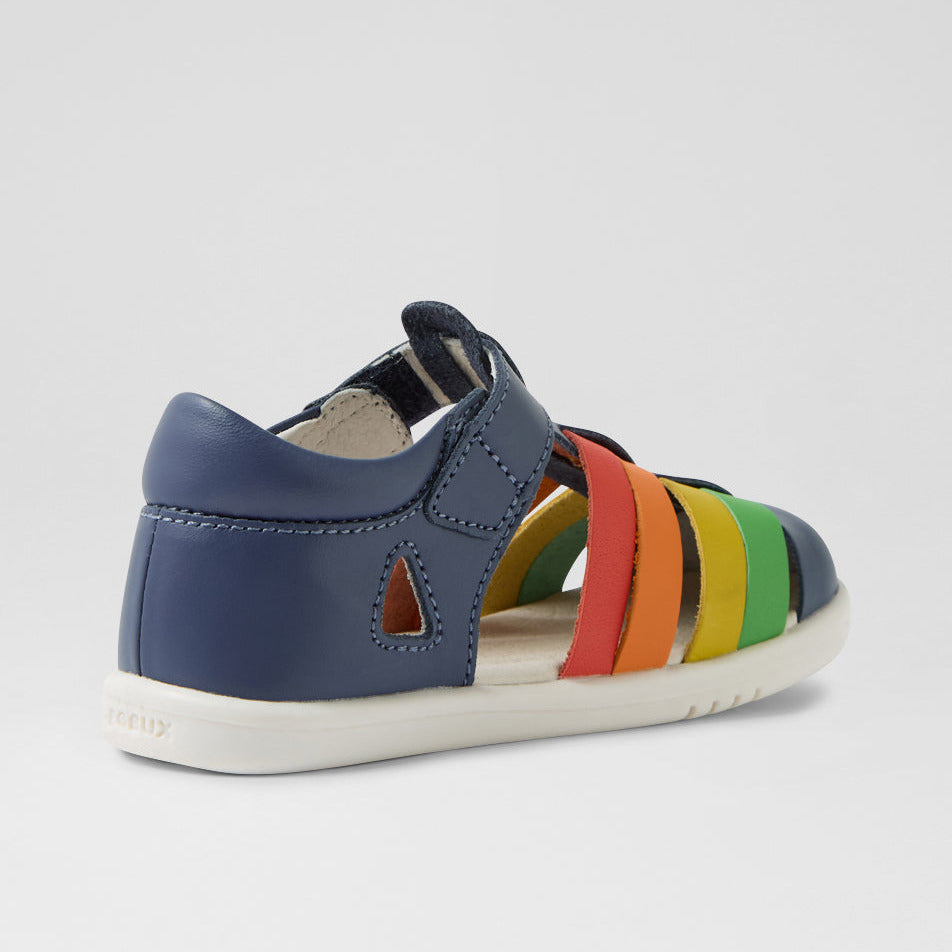 IW Tidal Vintage Indigo And Rainbow Leather Water Safe Sandal