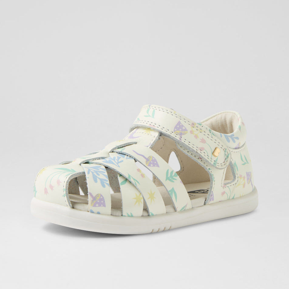 IW Tropicana II Water Safe Leather Sandal in White Floral