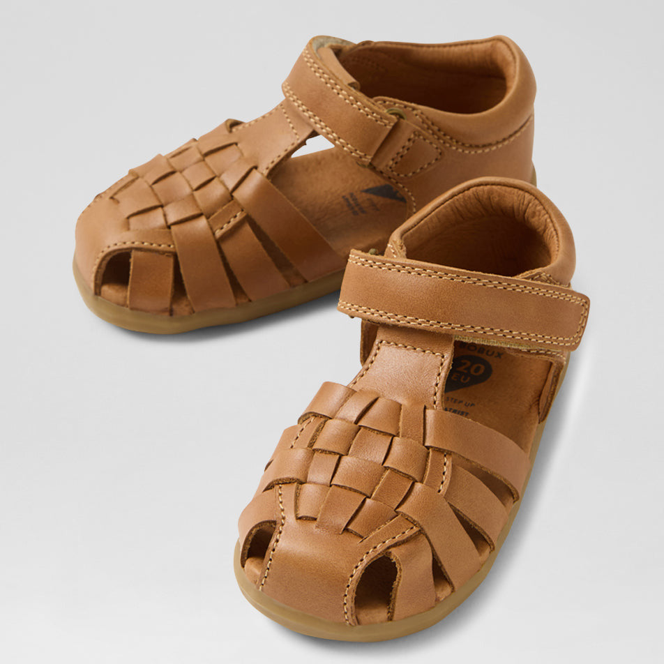 SU Harbour First Sandal in Caramel Leather