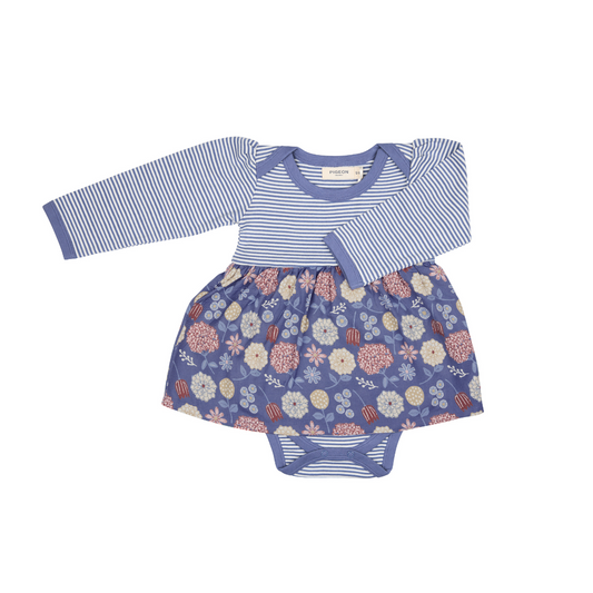 Baby Dress Winter Bloom