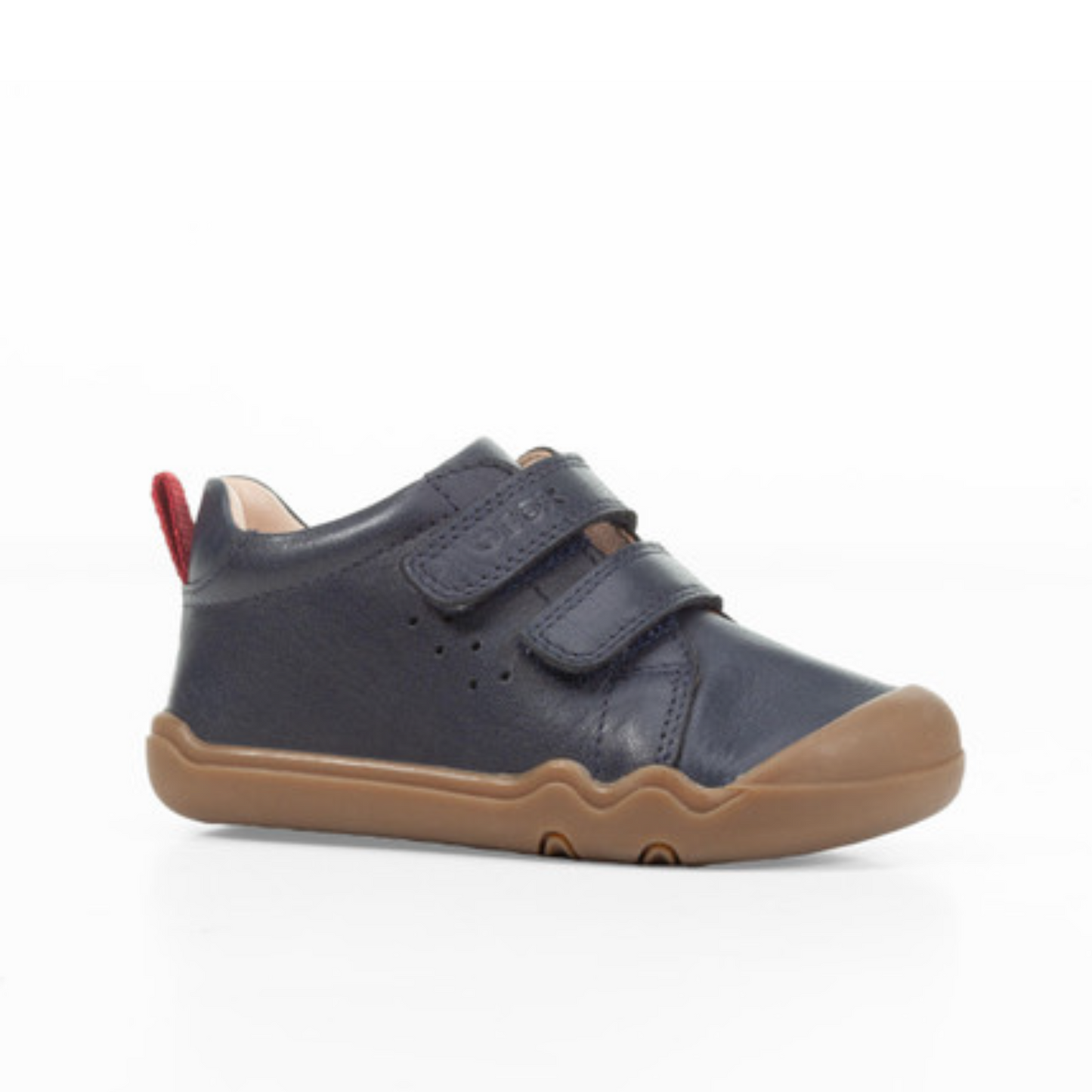 Baby Steppieup Soft Soled Navy Leather First Shoe