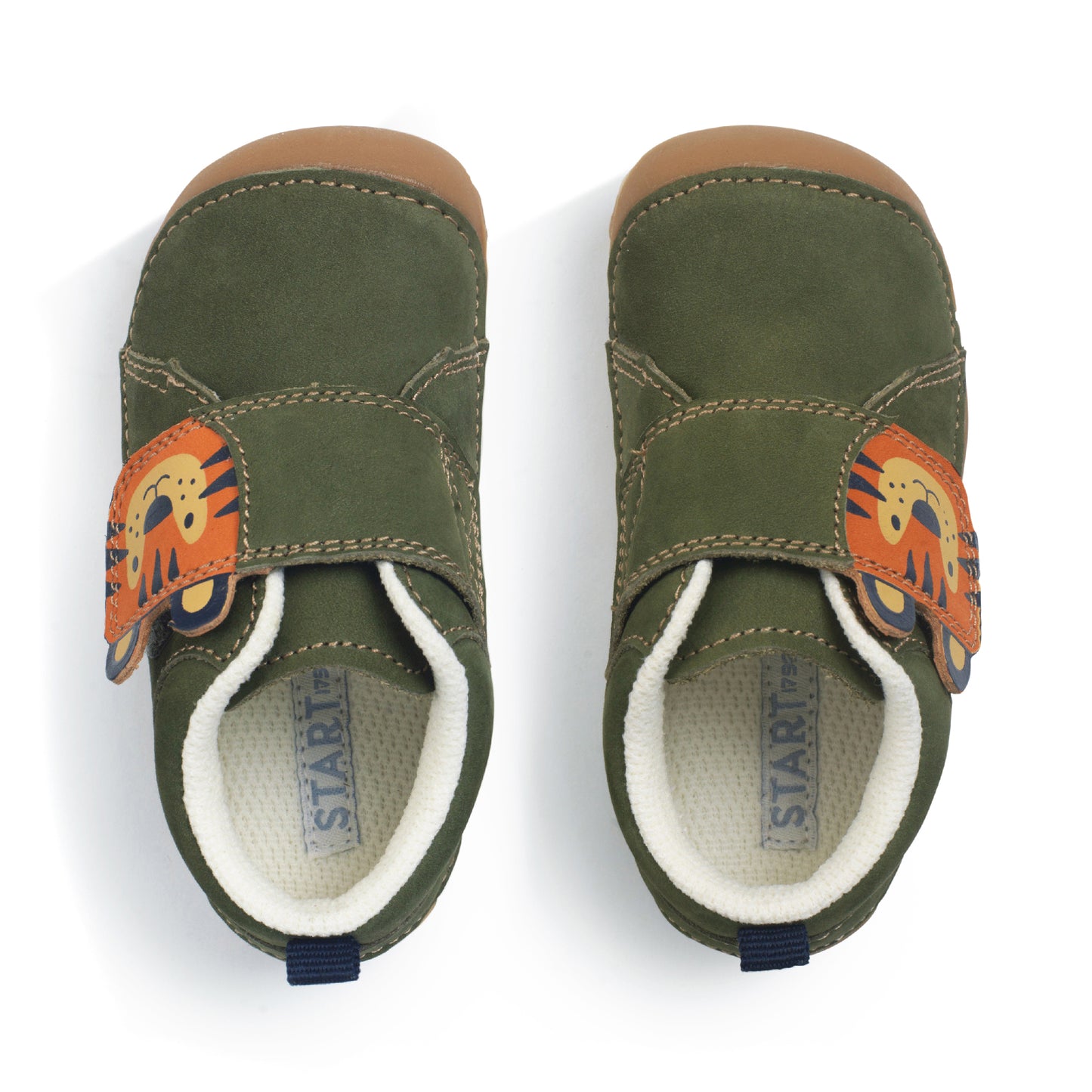 Cub Khaki Nubuk Tiger Pre Walker