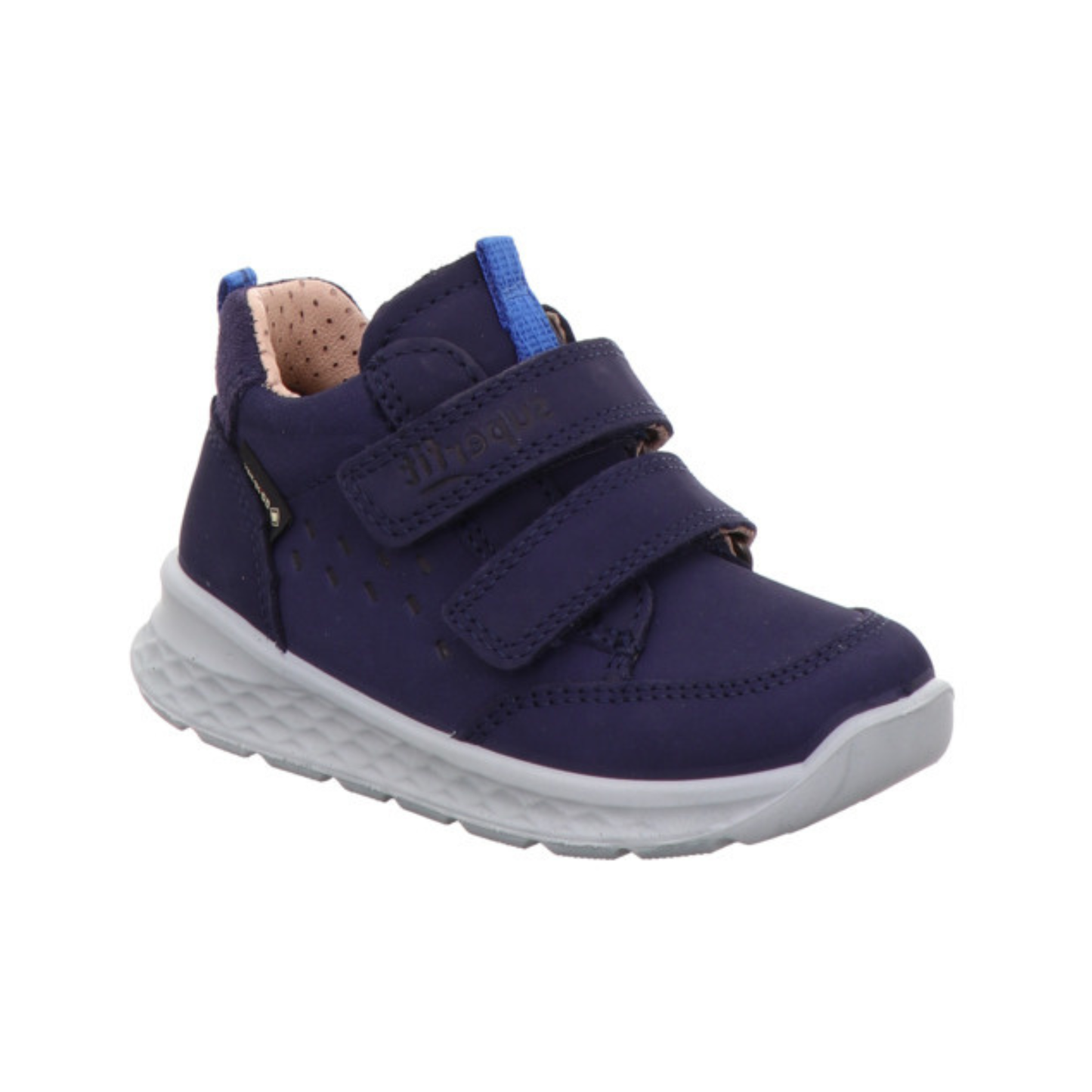 Breeze Waterproof Blue Nubuk Hi Cut Boys Shoe
