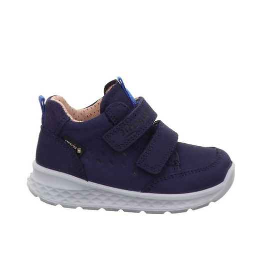 Breeze Waterproof Blue Nubuk Hi Cut Boys Shoe