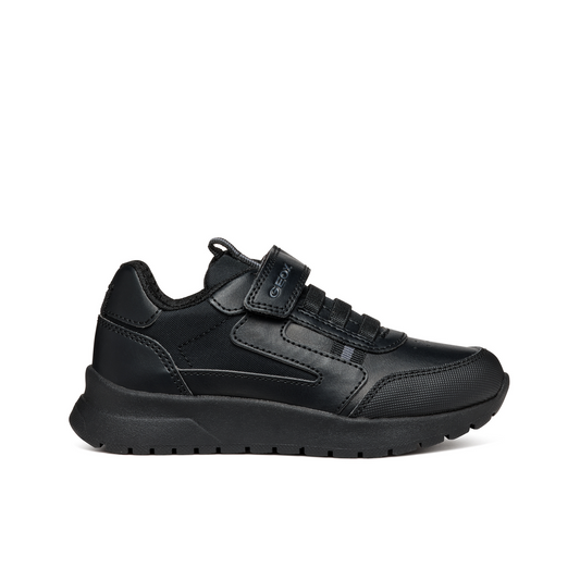 Briezee Black Boys School Shoe