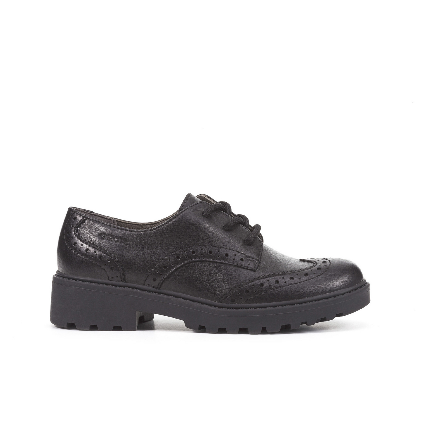 Casey Lace-Up Brogue Girl's School Shoe