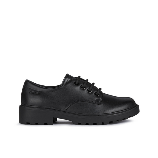 Casey Lace-Up Girl's School Shoe