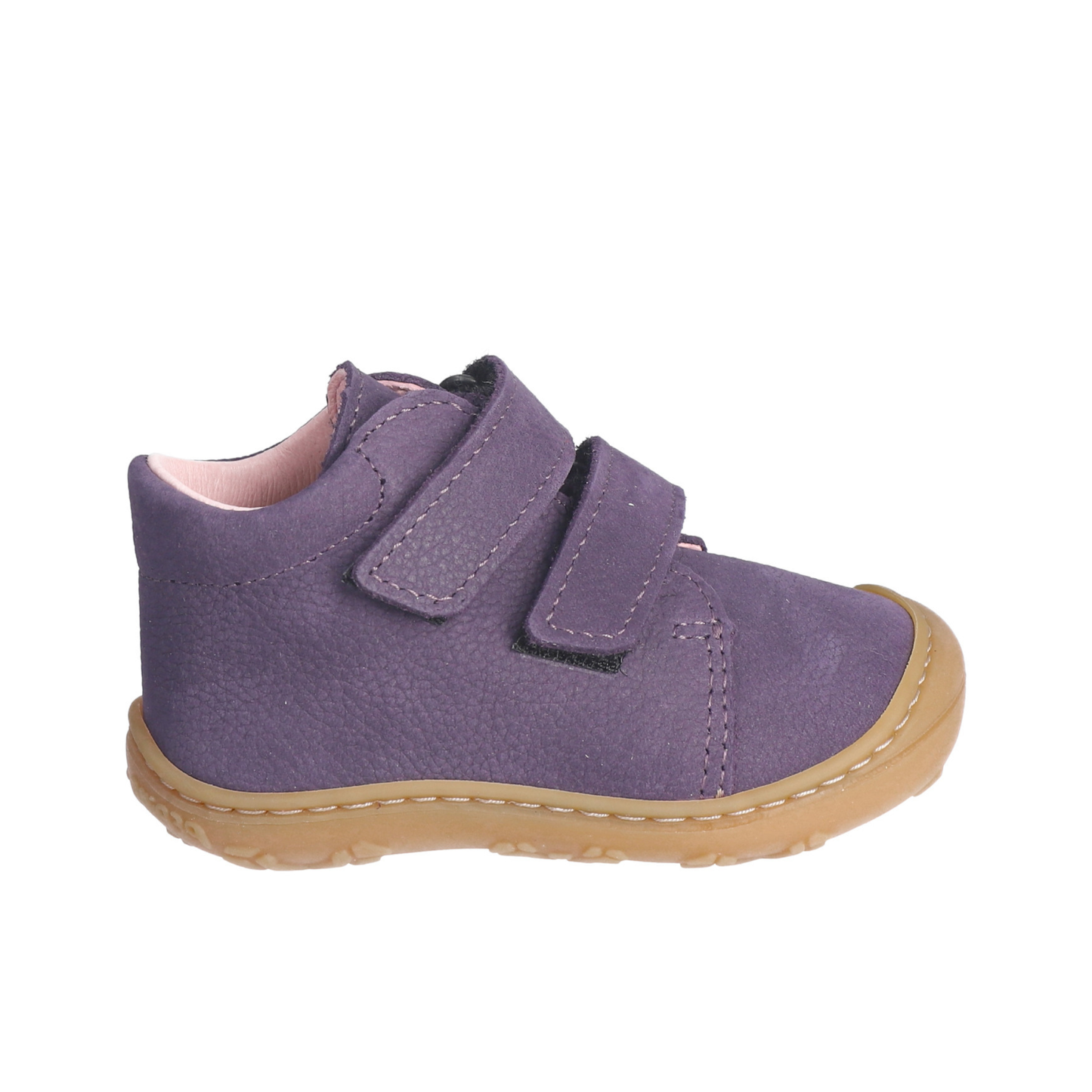 Chrisy Blackberry Nubuk Leather Soft Sole First Shoe