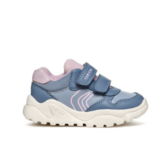 Baby Ciufciuf Girls Low Top Sneaker Pink/Sky Blue