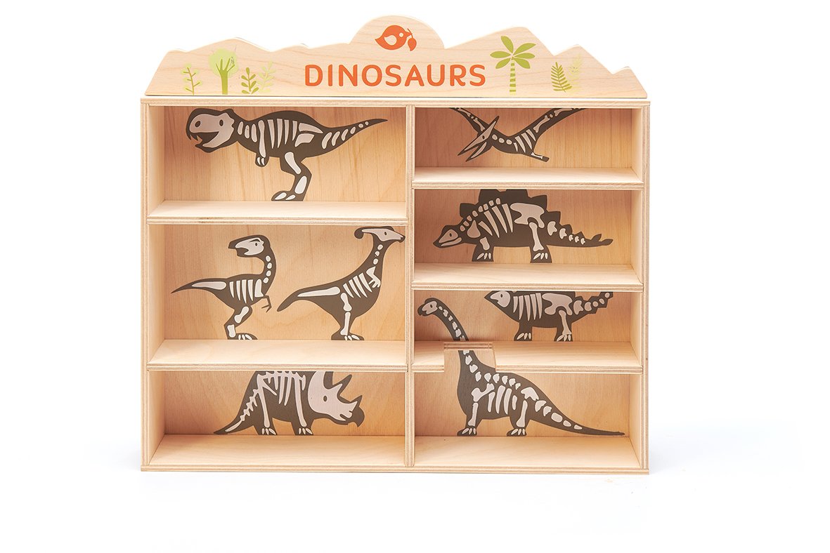 Wooden Dinosaur Triceratops