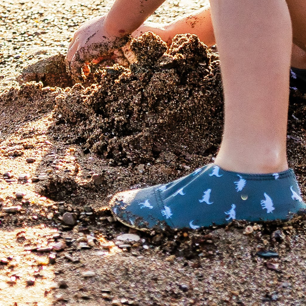 Slipfree Dino Green Non Slip Shoes