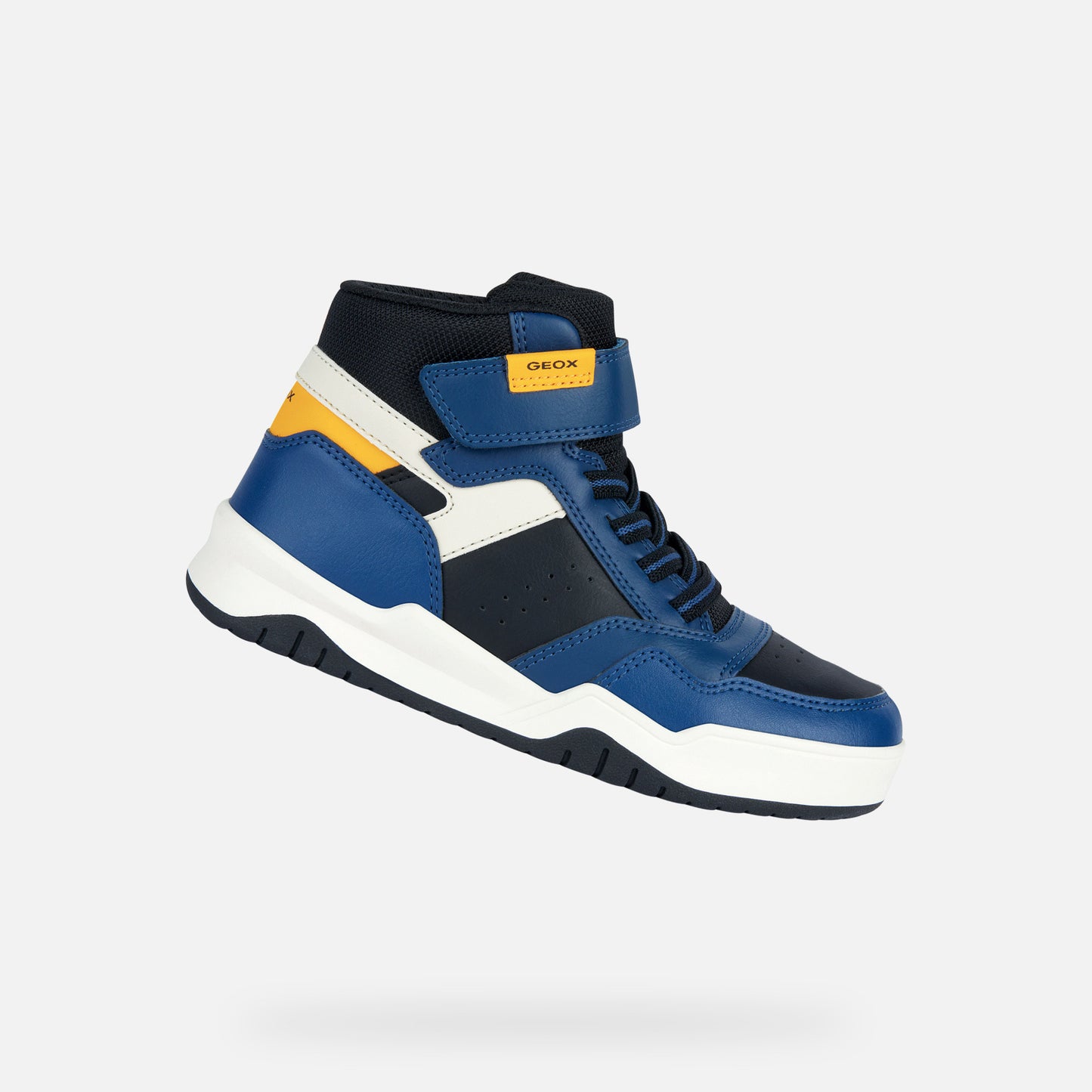 Perth Blue/Yellow Boy's High Top