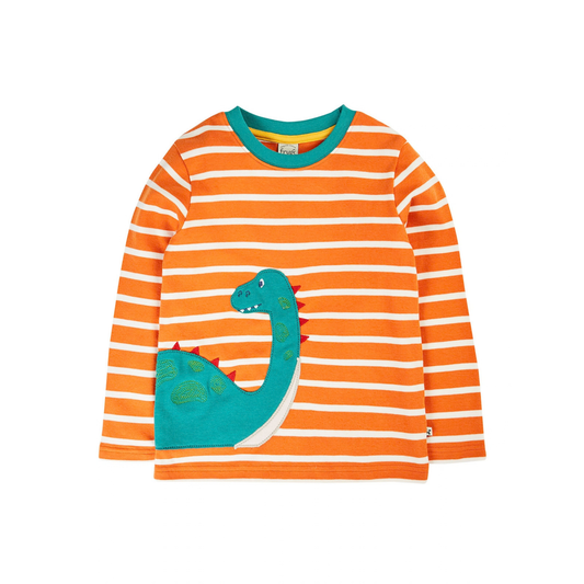 Felix Circular Long Sleeve Top Highland Breton Nessie
