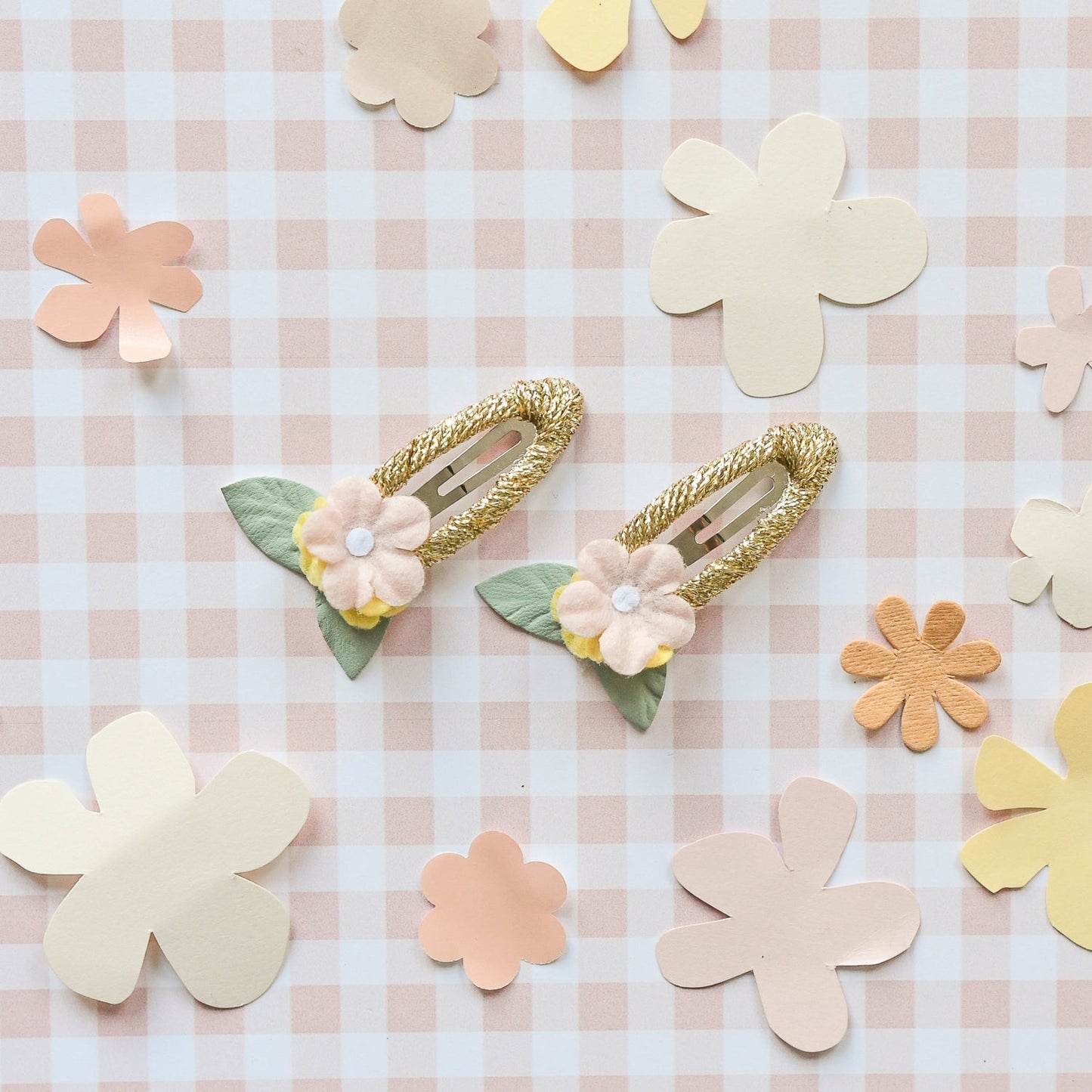 Flower Posy Clips
