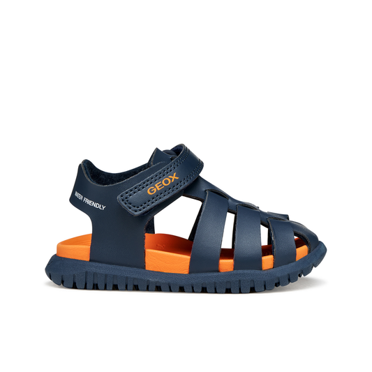 Baby Fusbetto Navy Orange Watersafe Sandal