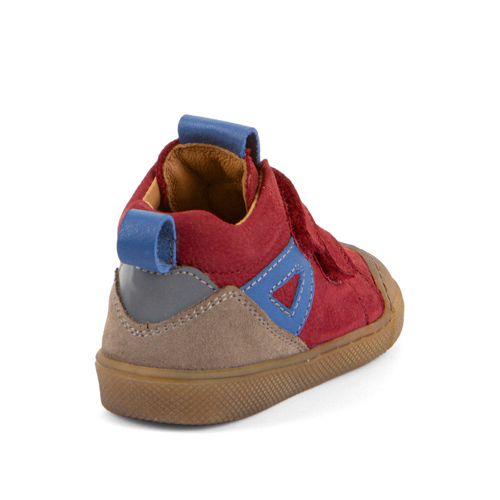 Rosario Red Leather Hi Top Boot