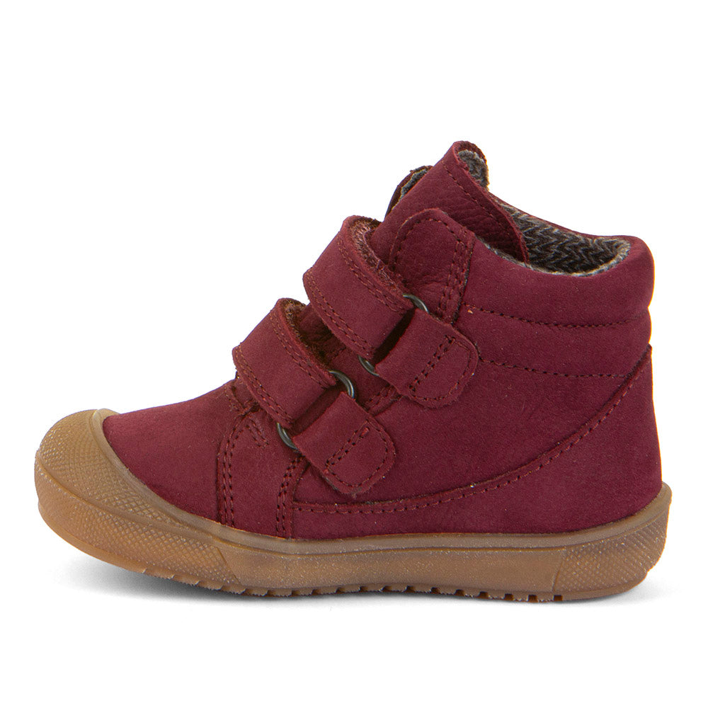 Ollie Tex Bordeaux Nubuk Leather Waterproof First Walking Boot