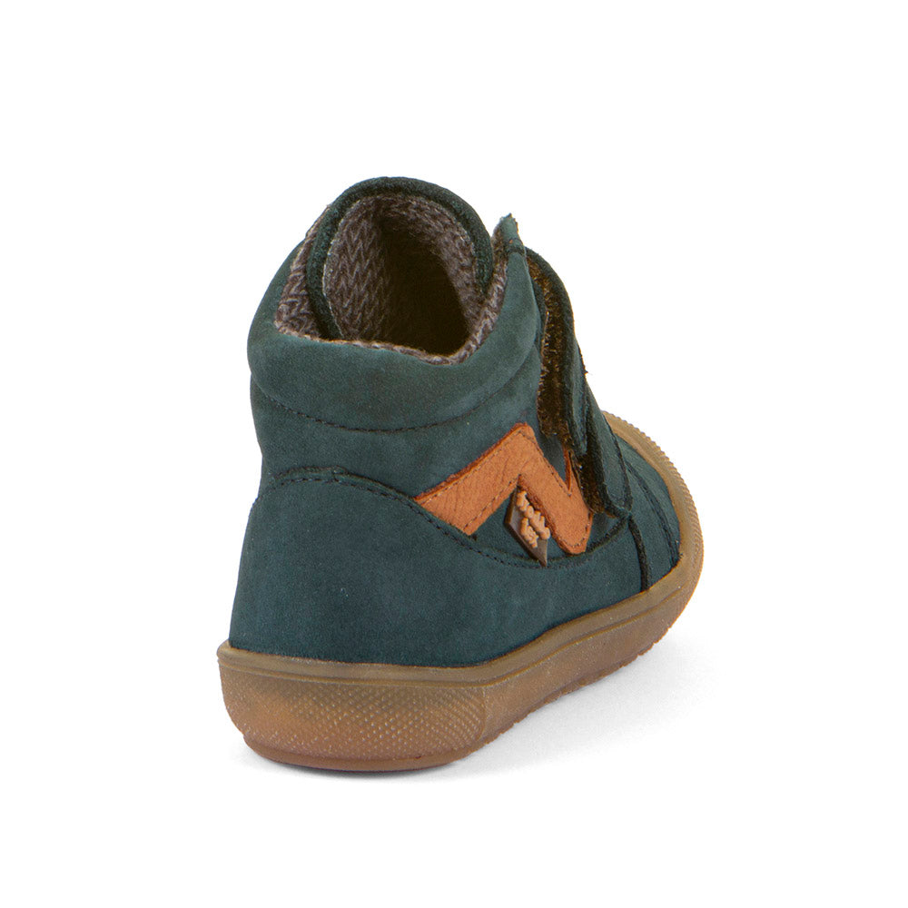 Ollie Tex Petrol Blue Nubuk Leather Waterproof First Walking Boot