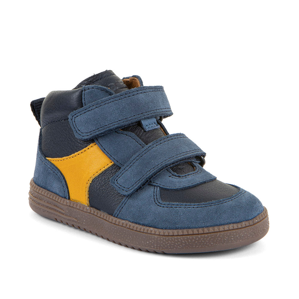 Barefoot Loop High Top Dark Blue Nubuck Boot
