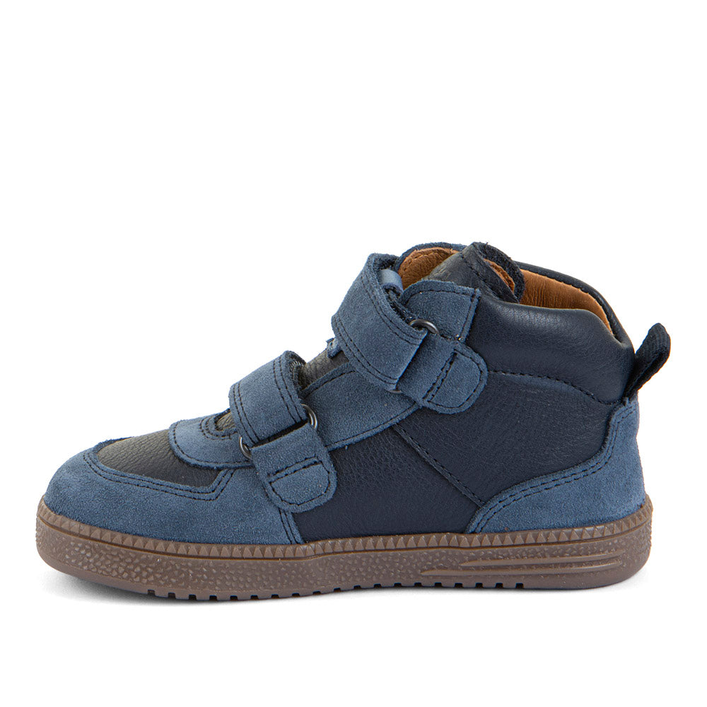 Barefoot Loop High Top Dark Blue Nubuck Boot