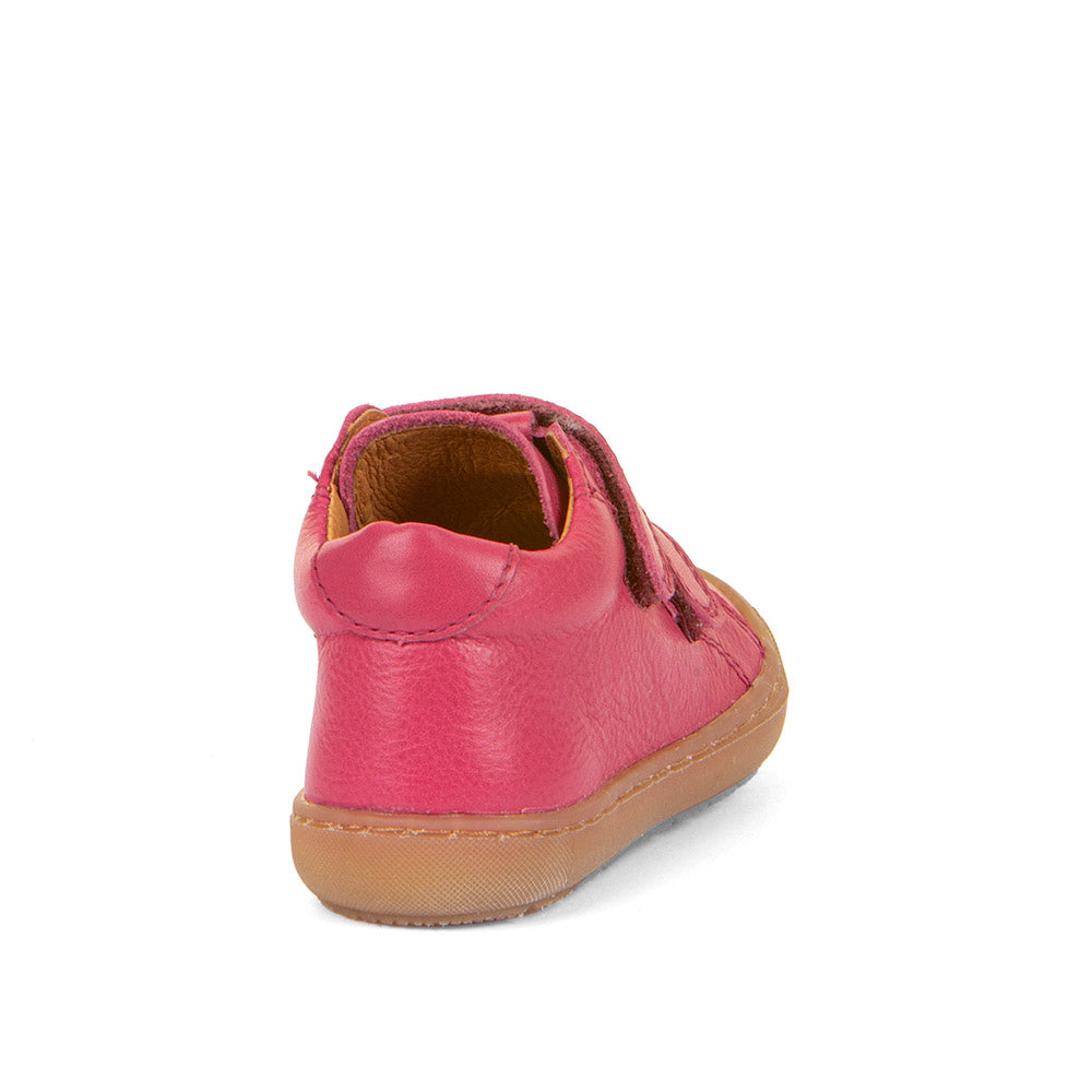 Ollie Wine Red Leather First Walking Shoe