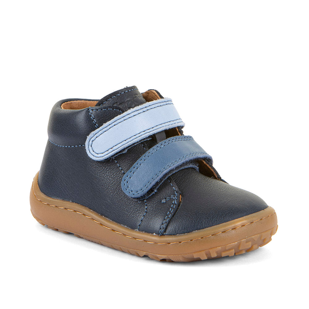 Barefoot First Steps Blue Leather Shoe