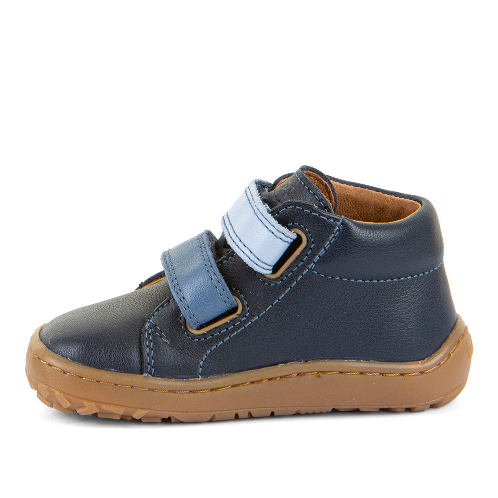 Barefoot First Steps Blue Leather Shoe