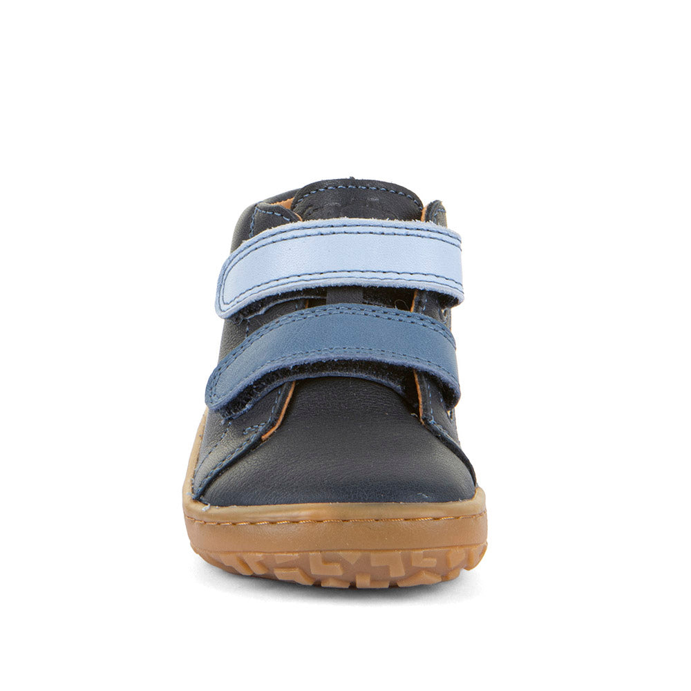 Barefoot First Steps Blue Leather Shoe