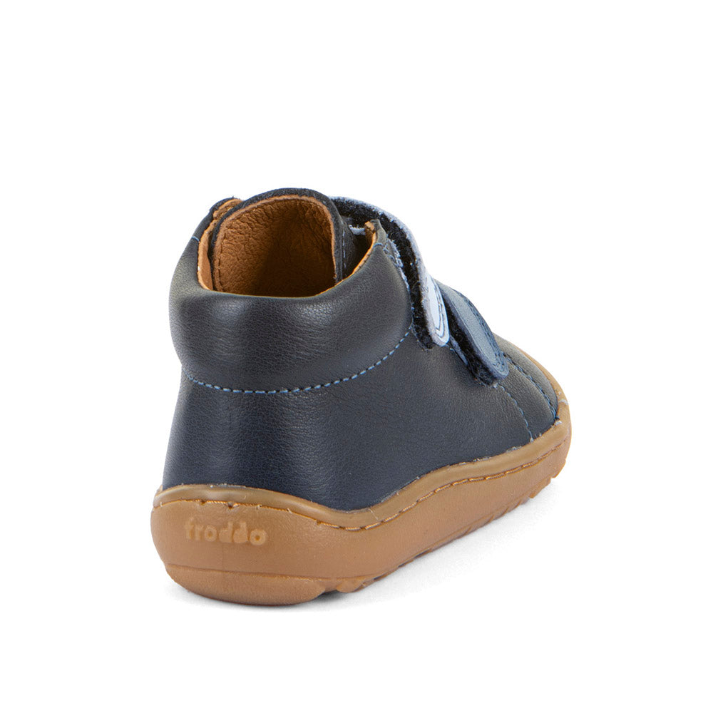 Barefoot First Steps Blue Leather Shoe