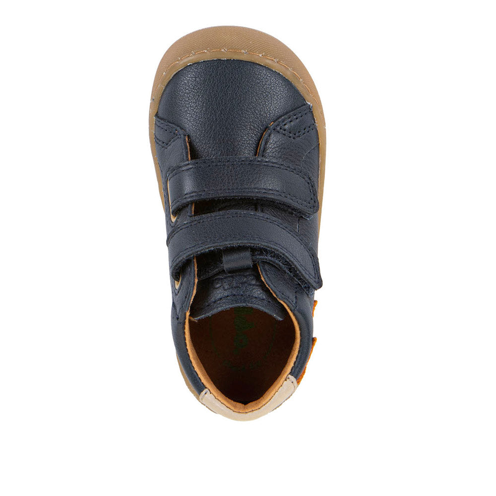 Ollie S Star Dark Blue/Gold First Walking Boot