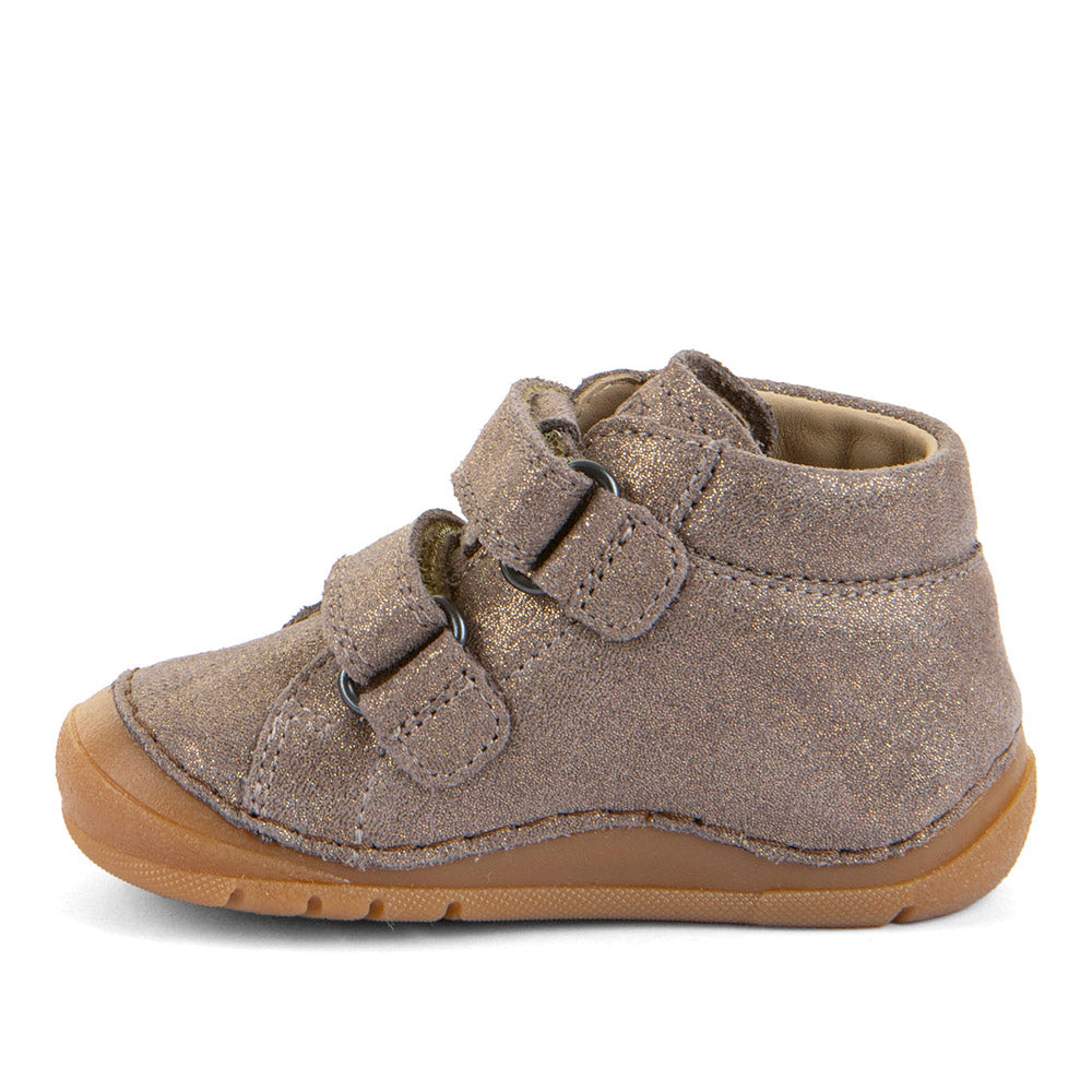 Paix Up Bronze Leather First Walking Boot