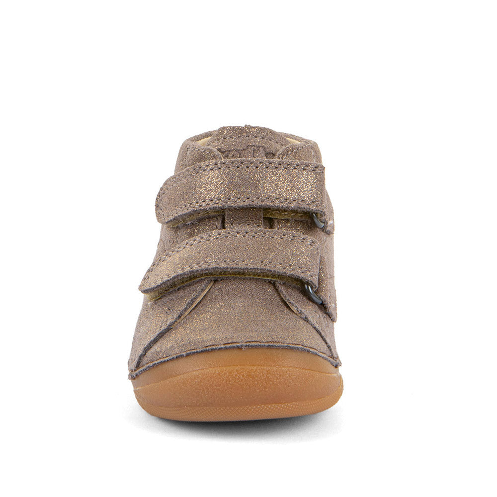 Paix Up Bronze Leather First Walking Boot
