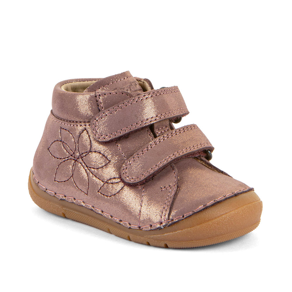 Paix Up Bronze Leather First Walking Boot