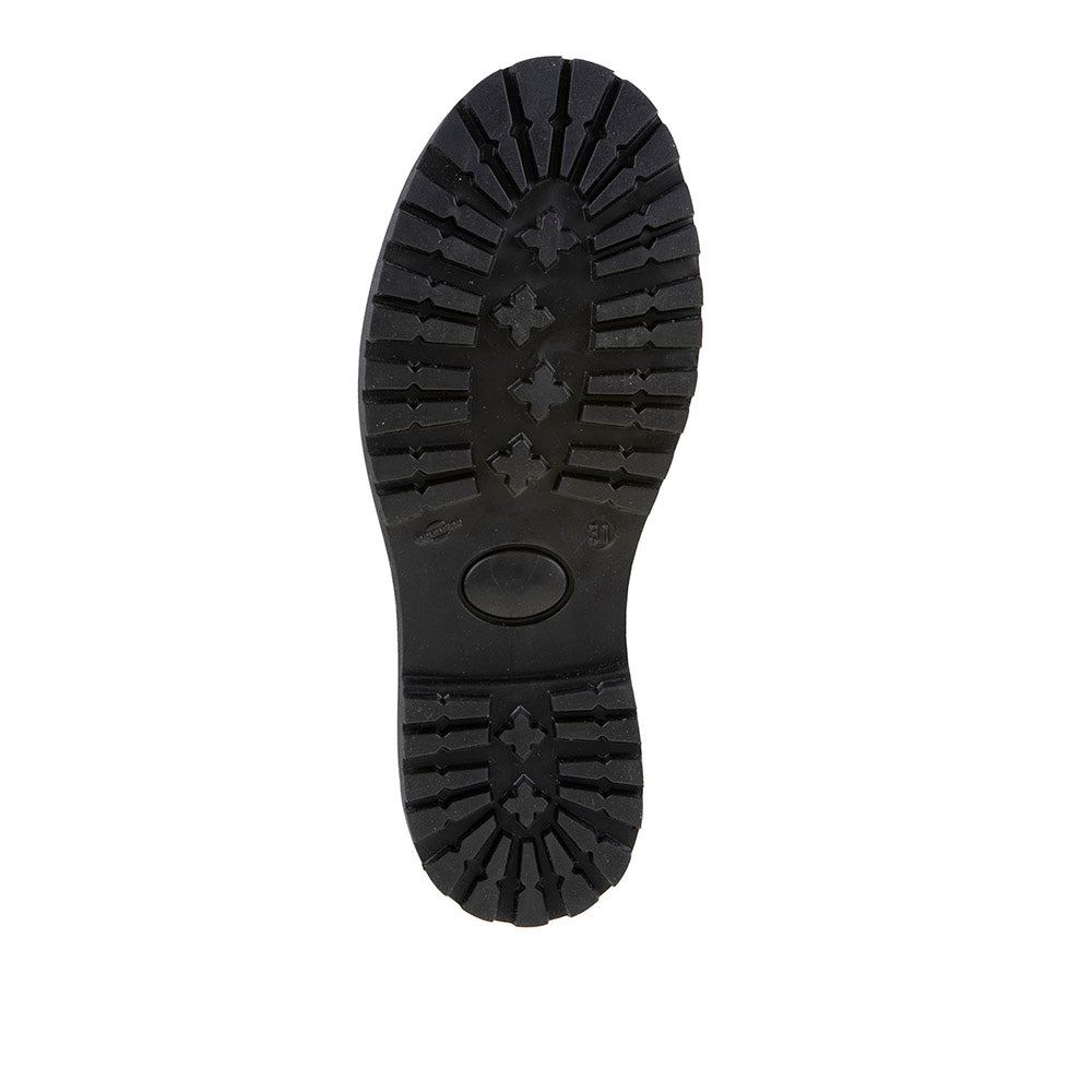Lea Black Patent Leather T Bar Girls School Shoe